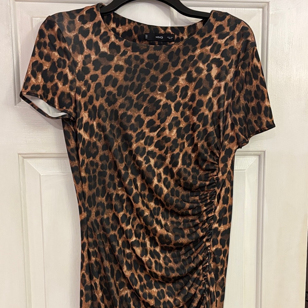 Leopard Print Maxi Dress
